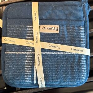 Caraway Navy Quilted Pot Holder NWT Heat Resistant Kitchen Potholder
